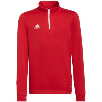 Sweatshirt for kids adidas Entrada 22 Tr Top red H57550 140cm