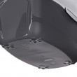 DIAMENTIQ BAYA light grey/dark grey - cat litter box - 55,5 x 40 x 38,7 cm