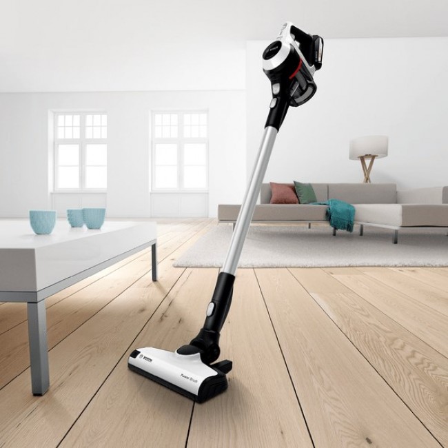 Bosch Serie 6 BCS61113 stick vacuum/electric broom 2-in-1 stick vacuum Battery Dry Bagless White Bosch Serie 6 BCS61113 stick vacuum/electric broom 2-in-1 stick vacuum Battery Dry Bagless White