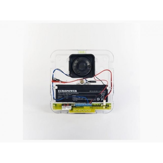 Satel SD-6000 R siren Wireless siren Indoor Red, White Satel SD-6000 R siren Wireless siren Indoor Red, White