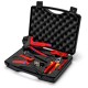 Knipex 97 91 04 V01 cable crimper Cable die set Grey, Orange, Red Knipex 97 91 04 V01 cable crimper Cable die set Grey, Orange, Red