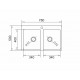 PYRAMIS SPARTA 78x50 2B sand beige sink PYRAMIS SPARTA 78x50 2B sand beige sink