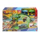 Hot Wheels Monster Trucks Sharks vs. Dinos Dragon Destruction Playset & 2 Toy Trucks Hot Wheels Monster Trucks Sharks vs. Dinos Dragon Destruction Playset & 2 Toy Trucks