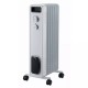 DEDRA DA-J1501 electric space heater White 1500 W Oil electric space heater DEDRA DA-J1501 electric space heater White 1500 W Oil electric space heater