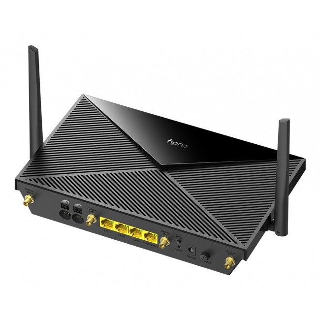 Cudy P5 wireless router Gigabit Ethernet Dual-band (2.4 GHz / 5 GHz) 5G Black
