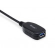 Equip 133347 USB cable USB 3.2 Gen 1 (3.1 Gen 1) 10 m USB A Black