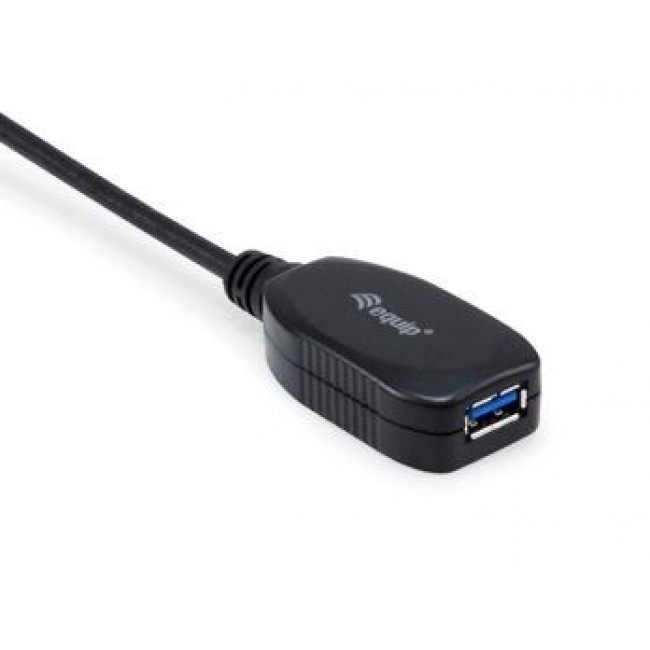 Equip 133347 USB cable USB 3.2 Gen 1 (3.1 Gen 1) 10 m USB A Black
