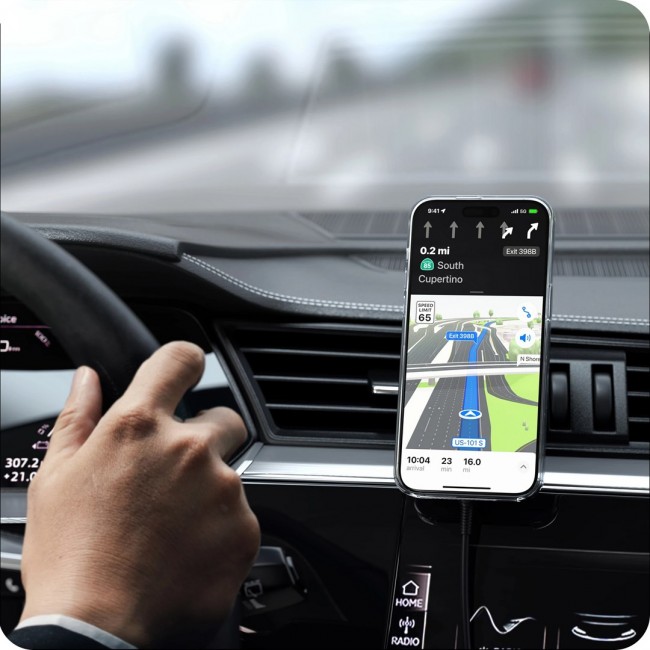 Wireless car charger Qi2
