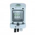 Switchgear attached DC hermetic IP65 EMITTER with Noark 1000V type 2 DC surge arrester, 1x PV string, 1x MPPT