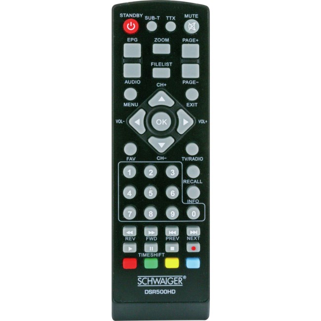 Schwaiger DSR500HD TV set-top box Cable Full HD Black