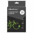 Qoltec Szybka adowarka do roweru skutera elektrycznego 36V | 42V | 4A |wtyczka Bosch + kabel zasilający