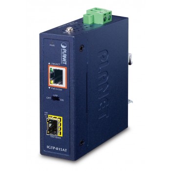 PLANET IGTP-815AT network media converter 1000 Mbit/s Blue