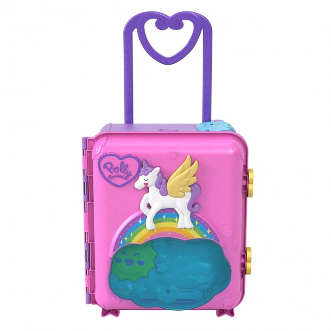 Polly Pocket POLLYVILLE RESORT ROLL AWAY Playset Polly Pocket POLLYVILLE RESORT ROLL AWAY Playset