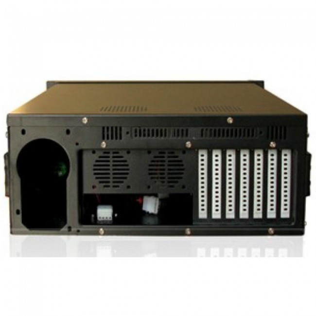 Techly Industrial 4U Rackmount Computer Chassis I-CASE MP-P4HX-BLK2 Techly Industrial 4U Rackmount Computer Chassis I-CASE MP-P4HX-BLK2