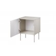 2pc bedside cabinet ISLA 44.5x40x59 cashmere matt 2pc bedside cabinet ISLA 44.5x40x59 cashmere matt