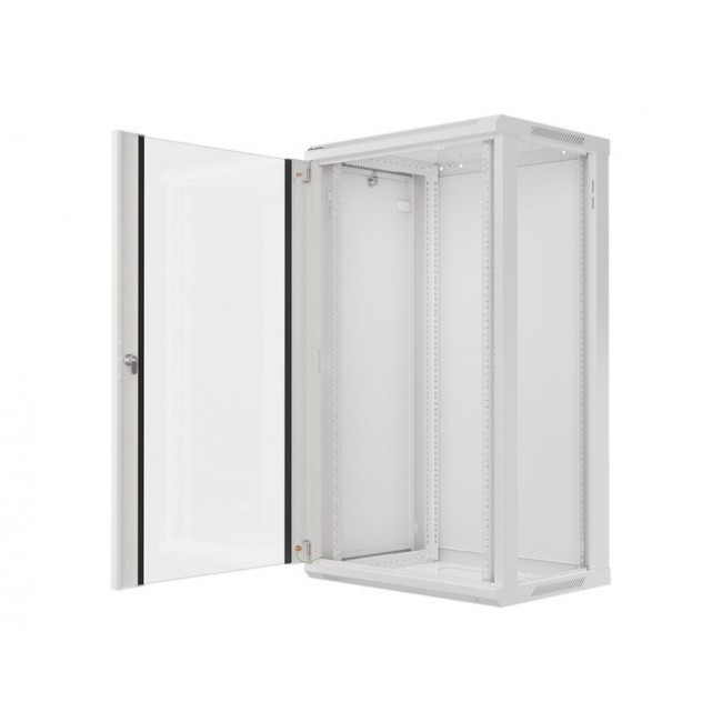 Lanberg Wall mounting rack cabinet 19'' 22U 600x450mm Grey
