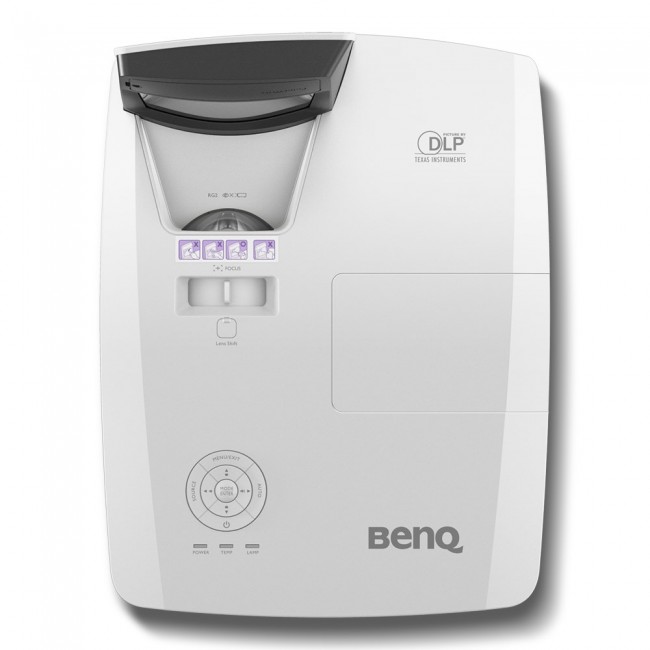 BenQ MW855UST+ data projector Ultra short throw projector 3500 ANSI lumens DLP WXGA (1280x800) 3D Black, White BenQ MW855UST+ data projector Ultra short throw projector 3500 ANSI lumens DLP WXGA (1280x800) 3D Black, White