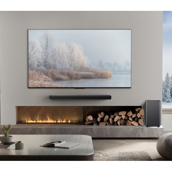 TCL S S55H Class 2.1 Channel Sound Bar with Dolby Atmos, Wireless Subwoofwer, and Bluetooth Music Streaming TCL S S55H Class 2.1 Channel Sound Bar with Dolby Atmos, Wireless Subwoofwer, and Bluetooth Music Streaming