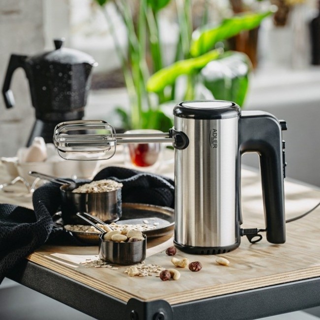 Adler AD 4232 Hand mixer black, silver