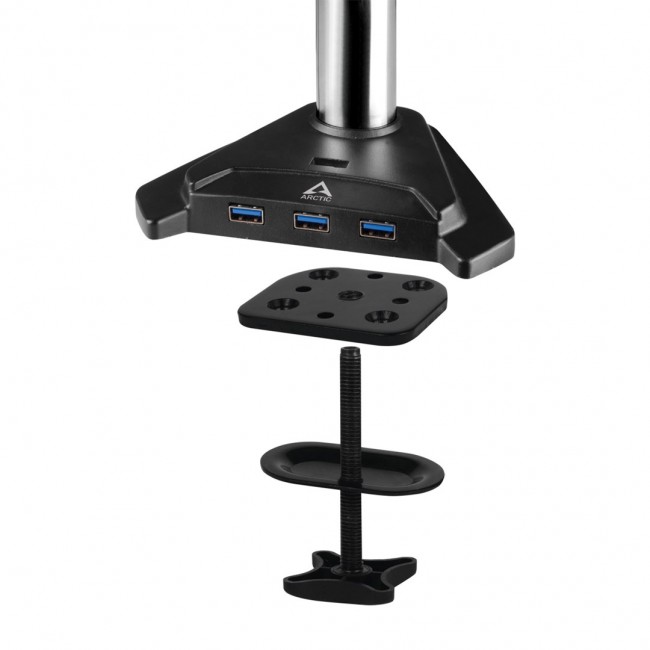ARCTIC Z2 Pro (Gen 3) - Dual Monitor Arm with USB 3.0 Hub ARCTIC Z2 Pro (Gen 3) - Dual Monitor Arm with USB 3.0 Hub