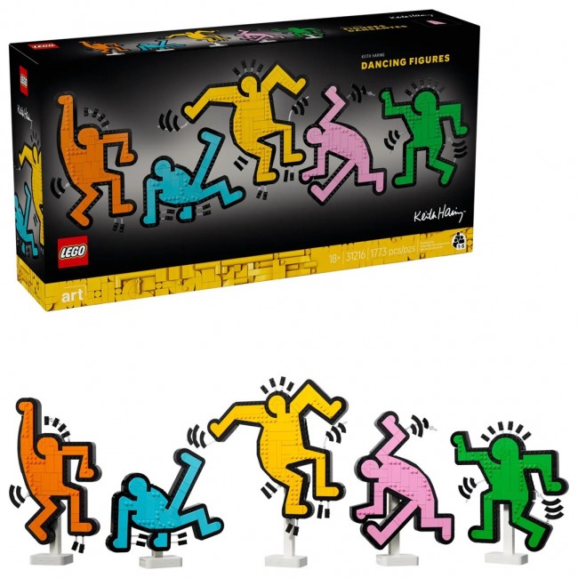 LEGO ART 31216 Keith Haring - Dancing Figures LEGO ART 31216 Keith Haring - Dancing Figures