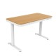 Activejet desk with electric height adjustment 140x70 ET119W-C white/oak