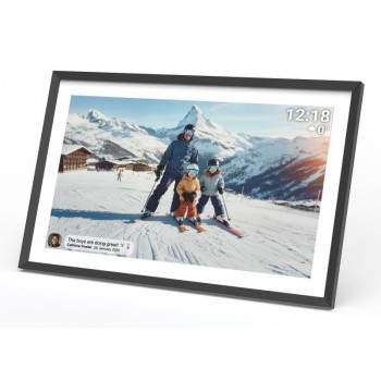 Denver PFF-1081 digital photo frame Black 25.6 cm (10.1