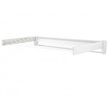 Leifheit 83100 laundry drying rack/line Wall-mounted rack White