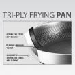 Frying pan with lid MAESTRO MR-1216 24 cm (MR-1216-24)