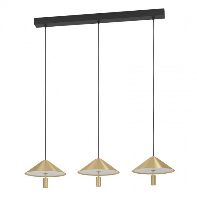 LUMINAIRE PENDANT LED 3X12W BLACK
