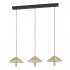 LUMINAIRE PENDANT LED 3X12W BLACK