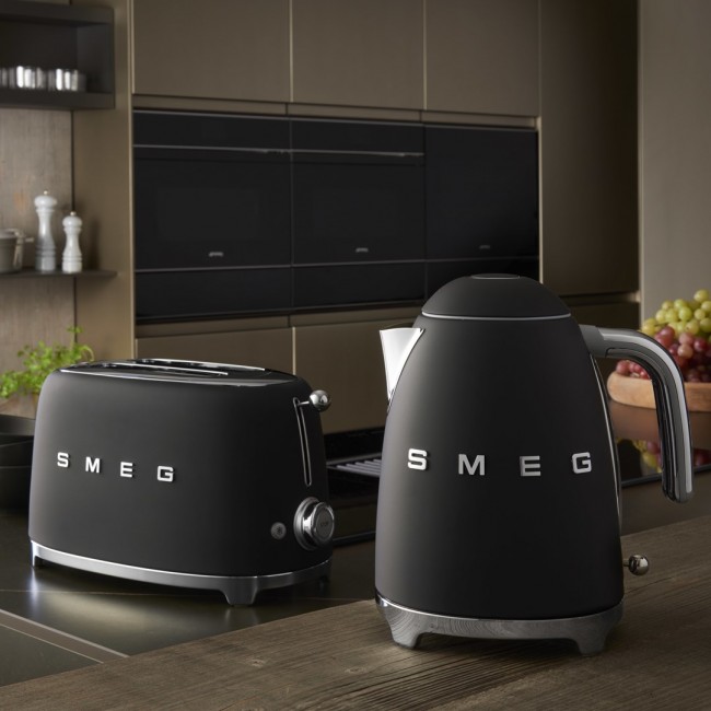 Smeg 50's Style Toaster TSF01BLMEU Black Smeg 50's Style Toaster TSF01BLMEU Black