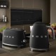 Smeg 50's Style Toaster TSF01BLMEU Black Smeg 50's Style Toaster TSF01BLMEU Black