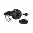 ICY BOX IB-HUB1430-CR socket-outlet Black