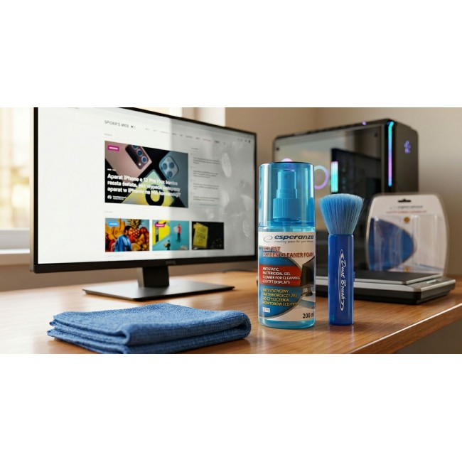 Esperanza ES112 equipment cleansing kit LCD/TFT/Plasma 200 ml