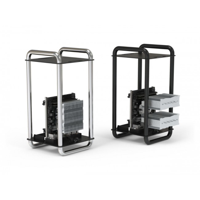 Streacom DA6 XL Vertical Open Frame ITX Case