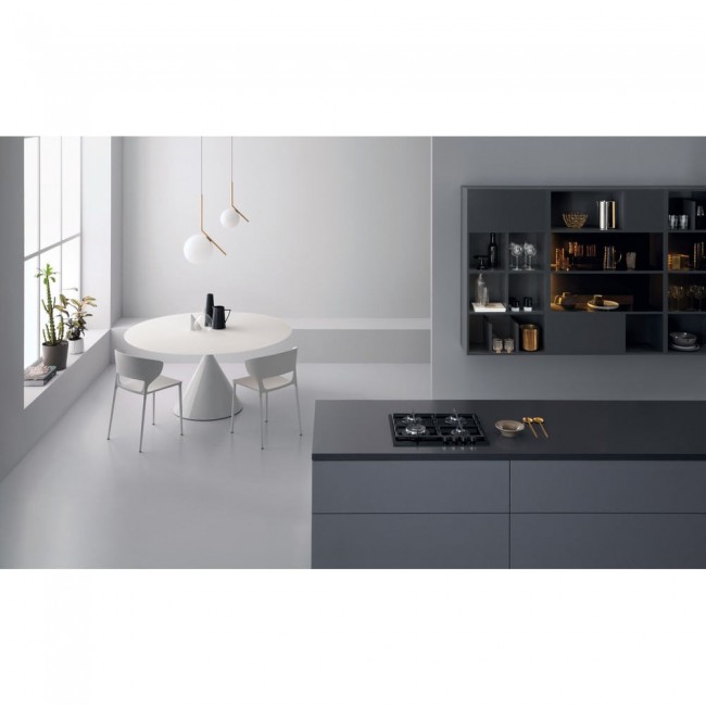 Whirlpool AKTL 629/NB1 hob Black Built-in 59 cm Gas 4 zone(s)