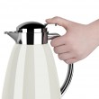Tefal K30340 vacuum flask 1 L Stainless steel, White