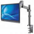 Manhattan TV & Monitor Mount, Desk, Full Motion (Gas Spring), 1 screen, Screen Sizes: 10-27