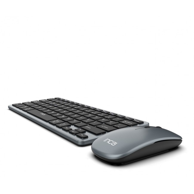 Inca IBK-572BT keyboard Mouse included RF Wireless + Bluetooth Black Inca IBK-572BT keyboard Mouse included RF Wireless + Bluetooth Black