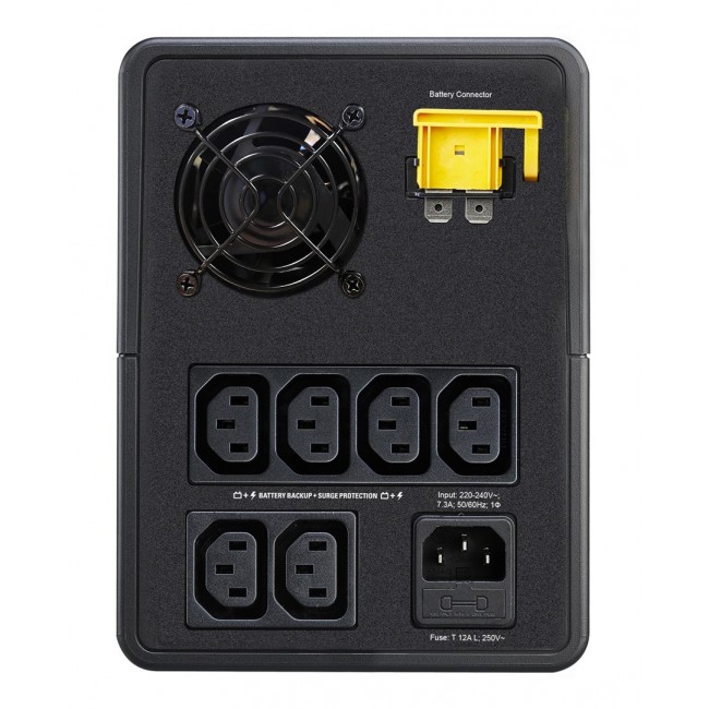 APC Easy UPS uninterruptible power supply (UPS) Line-Interactive 1.6 kVA 900 W 6 AC outlet(s)