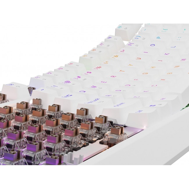 GENESIS Thor 230 TKL White Outemu Brown