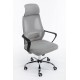 Topeshop FOTEL NIGEL SZARY office/computer chair Padded seat Mesh backrest