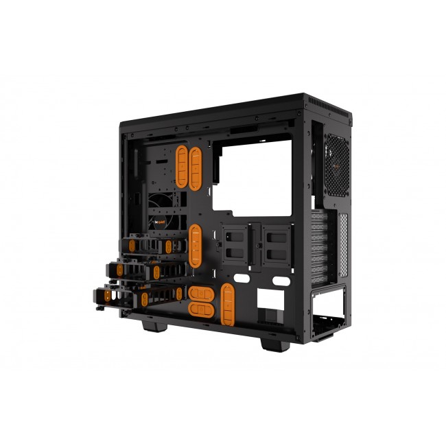 be quiet! Pure Base 600 Window Midi Tower Black, Orange