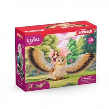 Schleich 70789 Fairy Flying on the Owl Bayala