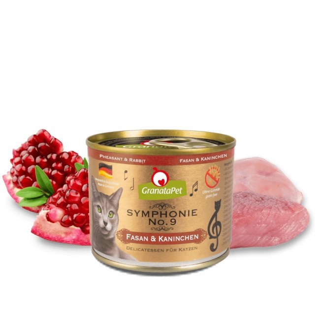 GRANATAPET Symphonie No. 9 Pheasant and rabbit - wet cat food - 200g