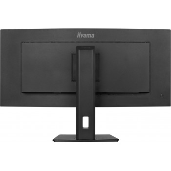 iiyama ProLite 34 UWQHD curved monitor with USB-C dock, LAN, KVM switch and 15cm height adjustable stand