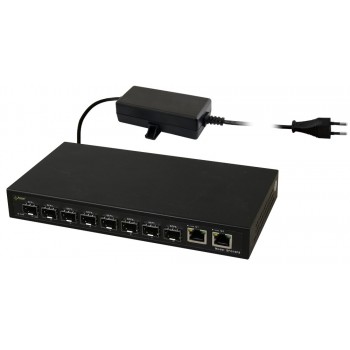 PULSAR SFG10F8 Optical Switch (8xSFP, 2xRJ45)