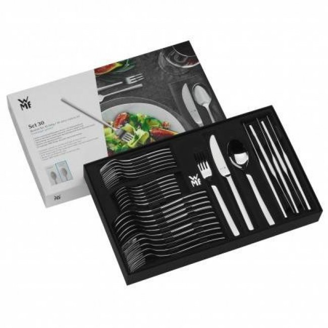 WMF 1158916330 flatware set 30 pc(s) Stainless steel WMF 1158916330 flatware set 30 pc(s) Stainless steel