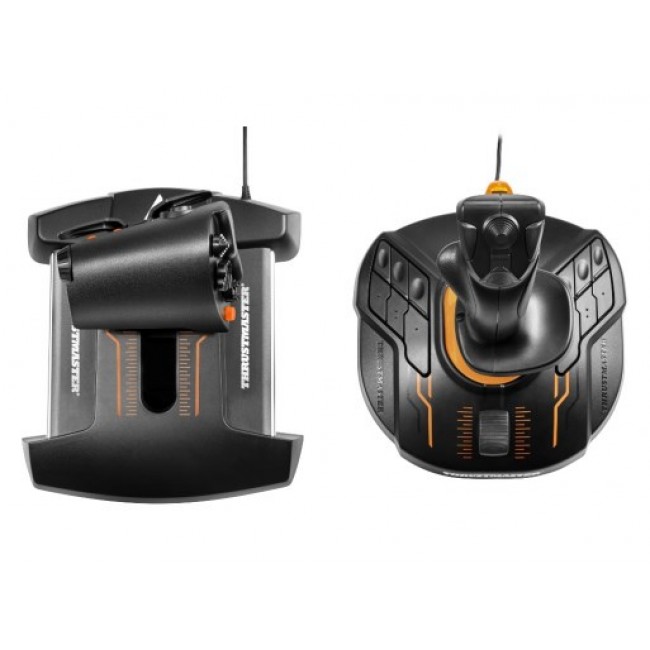 Thrustmaster T-16000M FCS Hotas Black, Orange USB Joystick Analogue / Digital PC Thrustmaster T-16000M FCS Hotas Black, Orange USB Joystick Analogue / Digital PC
